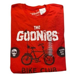 The Goonies Graphic Red T-shirt Short Sleeves NWT size XXL